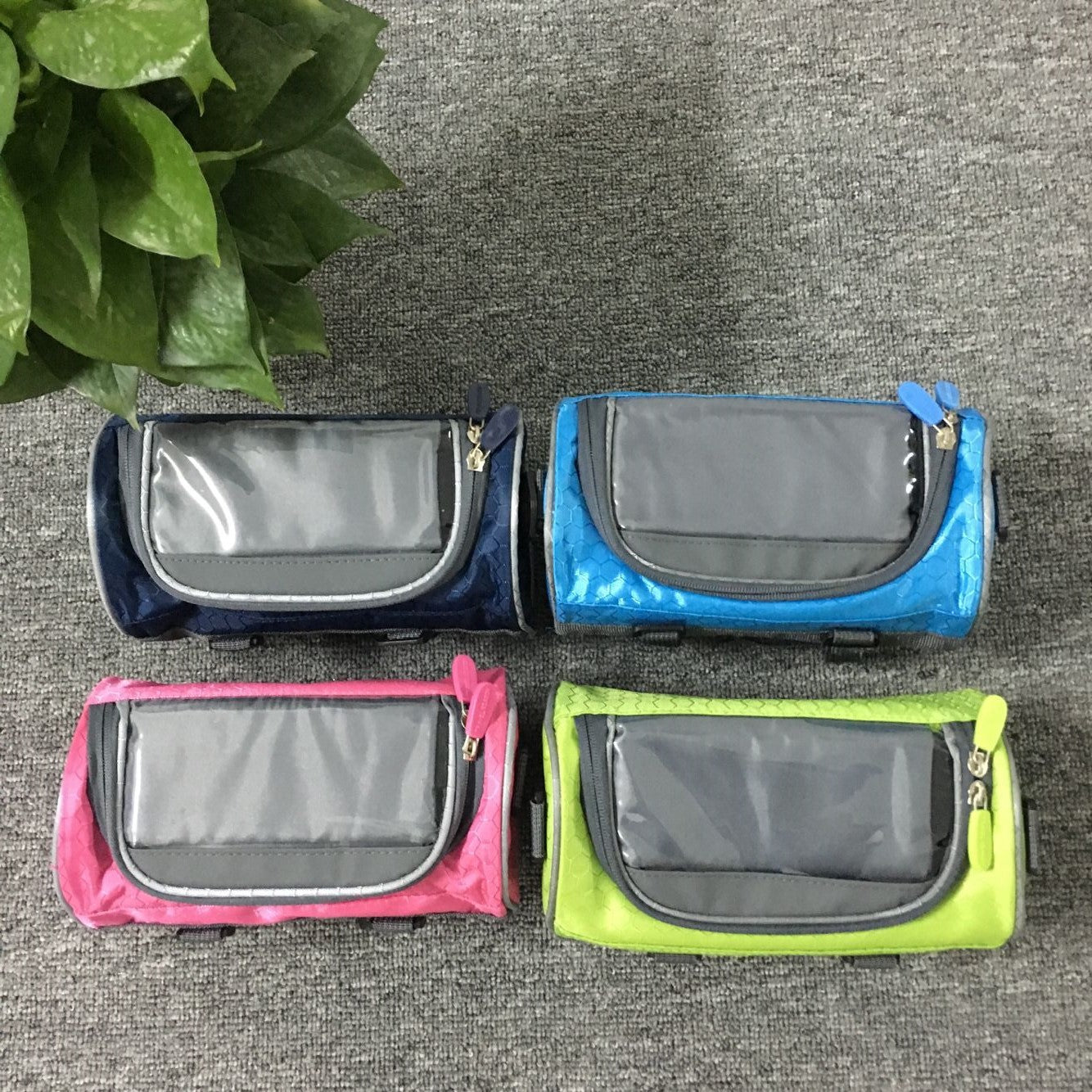 Cross-Border New Bicycle Bag Handlebar Bag Front Bag Mountain Bike Bicycle Accessories Cycling Bag Touchscreen Phone Bag