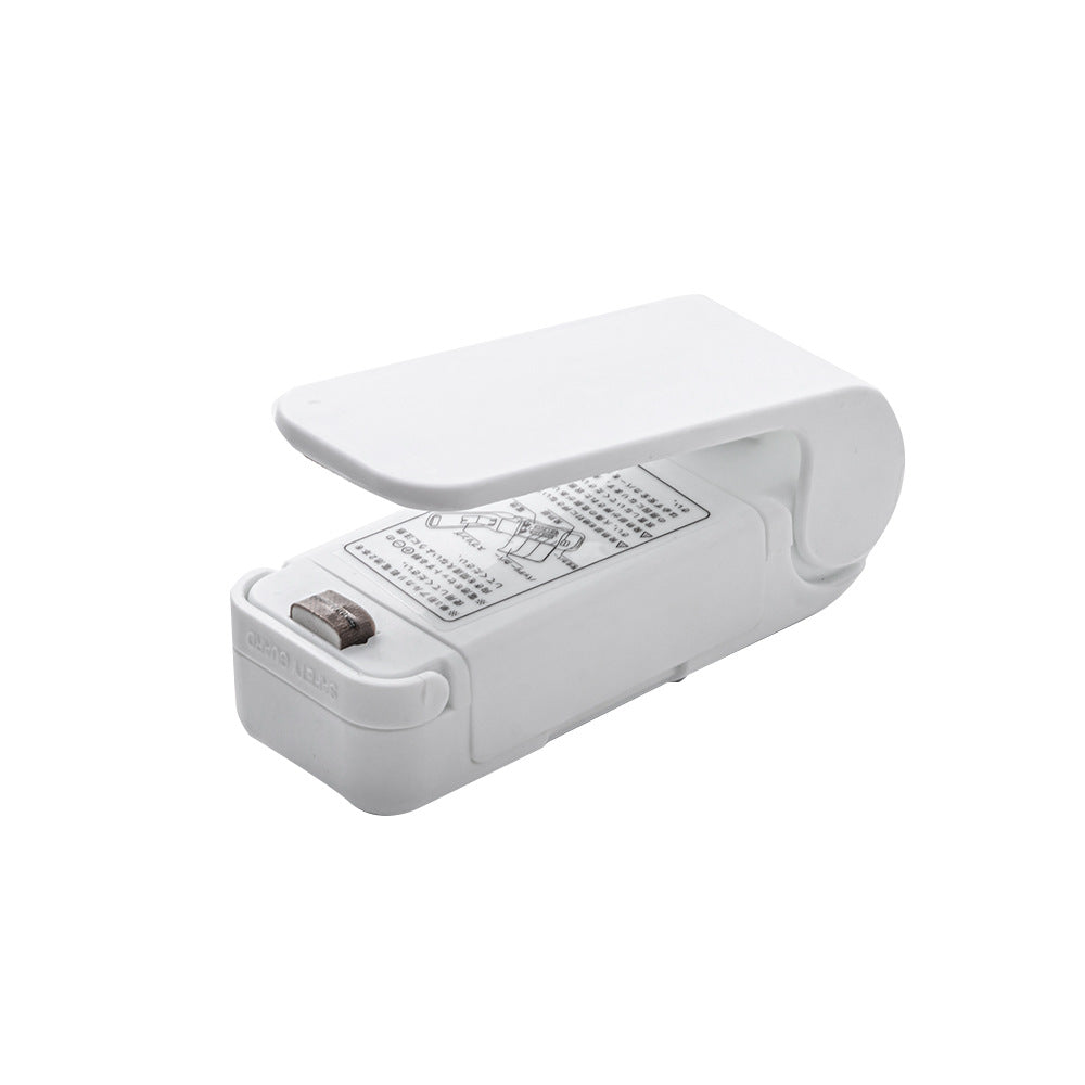 Mini Sealing Machine Small Household Plastic Sealer Snack Moisture-Proof Sealing Artifact Portable Hand Press Plastic Bag Sealer