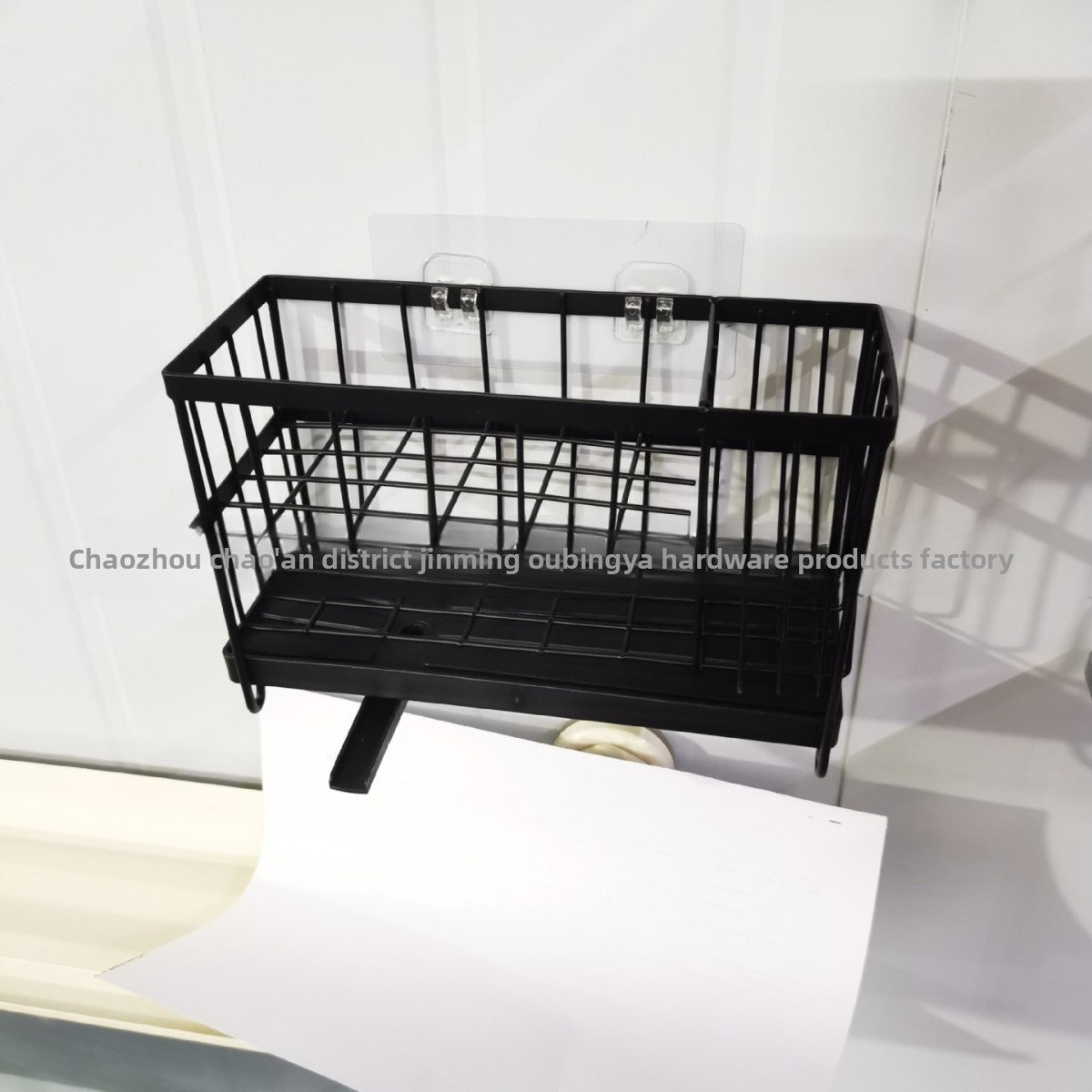 Dishcloth Rack Kitchen Storage Rack Sink Draining Basket Countertop Multifunctional Sponge Dishwashing Liquid Storage Rack