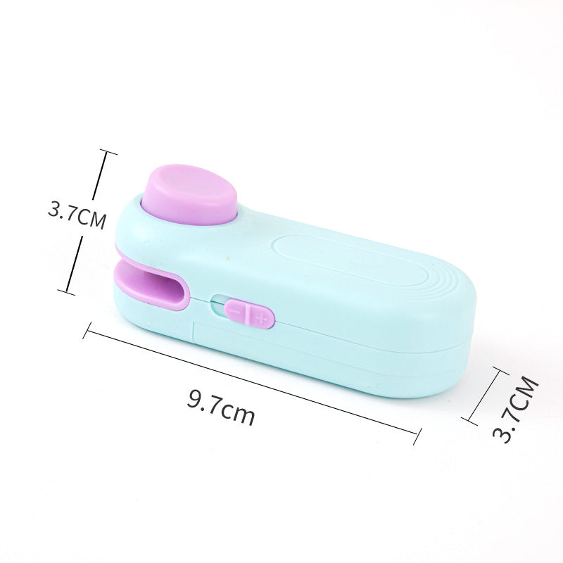 Mini Sealing Machine Small Household Plastic Sealer Snack Moisture-Proof Sealing Artifact Portable Hand Press Plastic Bag Sealer