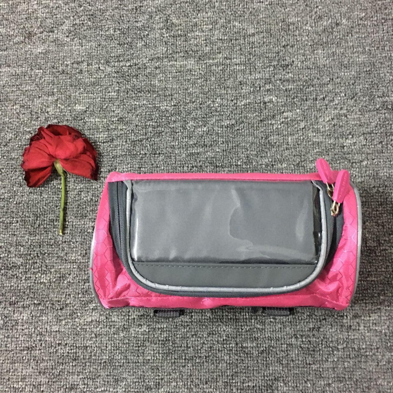 Cross-Border New Bicycle Bag Handlebar Bag Front Bag Mountain Bike Bicycle Accessories Cycling Bag Touchscreen Phone Bag