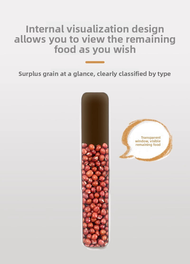 Rice Bucket Household Insect-Proof Moisture-Proof Sealed Food Grade Rice Container Rice Bin Flour High-End Storage Tank Rice Storage Box