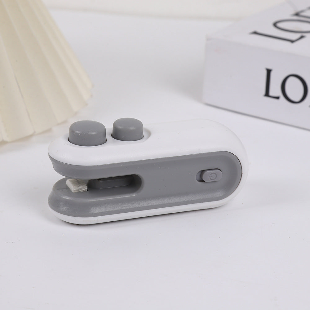 Mini Sealing Machine Small Household Plastic Sealer Snack Moisture-Proof Sealing Artifact Portable Hand Press Plastic Bag Sealer