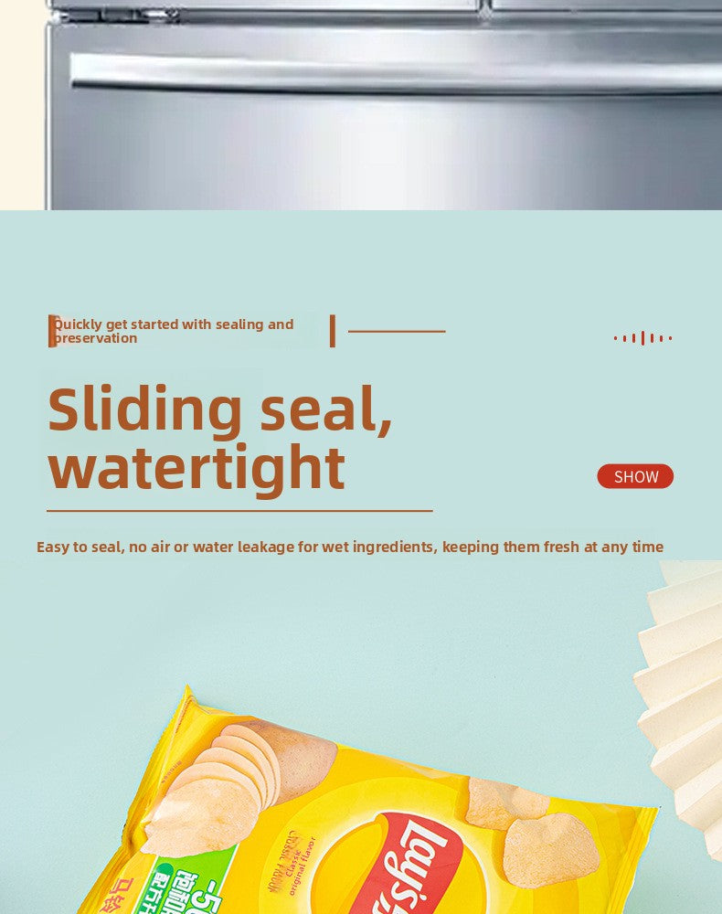 Mini Sealing Machine Small Household Plastic Sealer Snack Moisture-Proof Sealing Artifact Portable Hand Press Plastic Bag Sealer