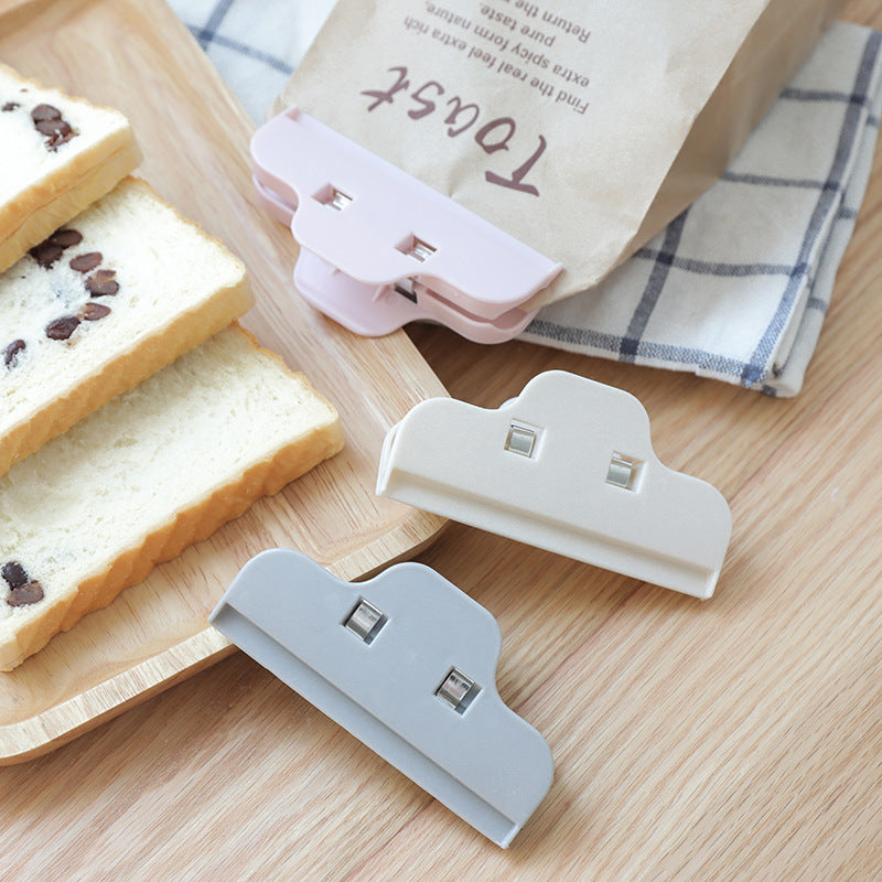 Kitchen Potato Chip Sealing Clips Wholesale Food Japanese Sealing Device Household Plastic Snack Bag Sealing Clips