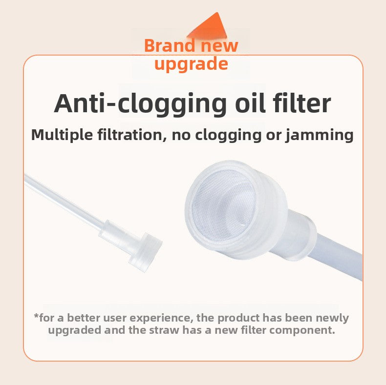 Personalized Design Oil Sprayer Kitchen Household Glass Spray Oil Sprayer Leak-Proof Oil Can Air Fryer Oil Spray Bottle