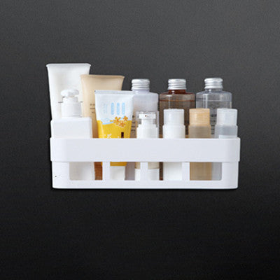 Bathroom Storage Rack Wall-Mounted Bathroom Punch-Free Storage Rack Toilet Suction Cup Bathroom Storage Tripod