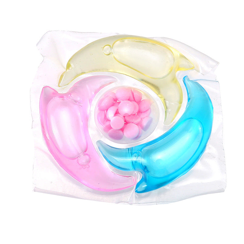 5-in-1 Laundry Pods Long-lasting Fragrance Pods Powerful Stain Removal Softening Antibacterial Mite Removal Laundry Pods Concentrated Laundry Detergent