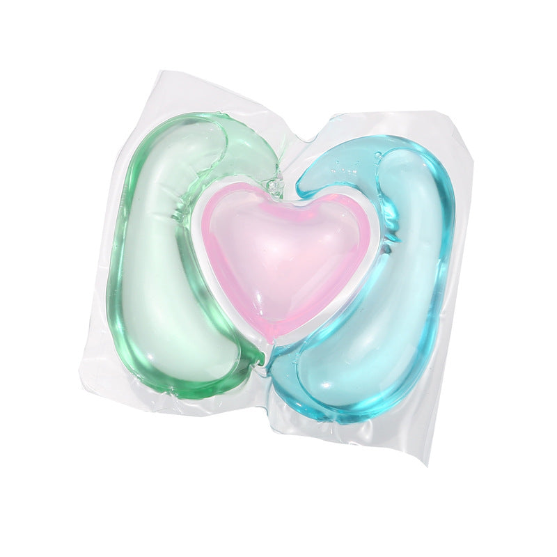 5-in-1 Laundry Pods Long-lasting Fragrance Pods Powerful Stain Removal Softening Antibacterial Mite Removal Laundry Pods Concentrated Laundry Detergent