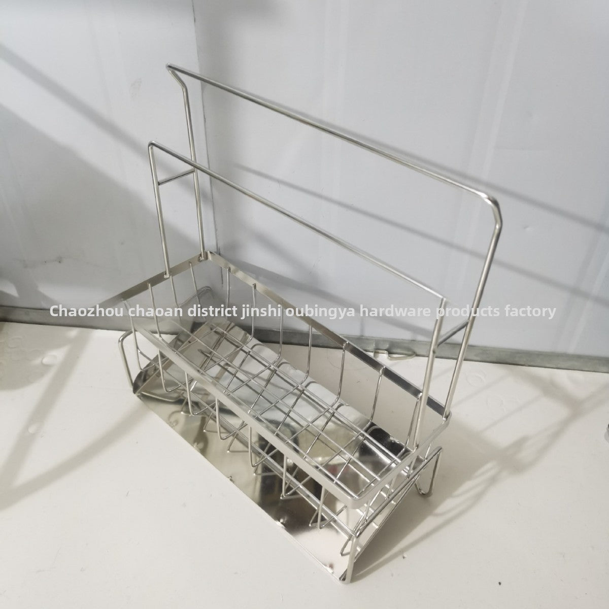 Dishcloth Rack Kitchen Storage Rack Sink Draining Basket Countertop Multifunctional Sponge Dishwashing Liquid Storage Rack