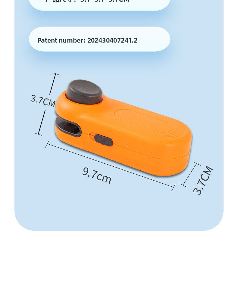 Mini Sealing Machine Small Household Plastic Sealer Snack Moisture-Proof Sealing Artifact Portable Hand Press Plastic Bag Sealer