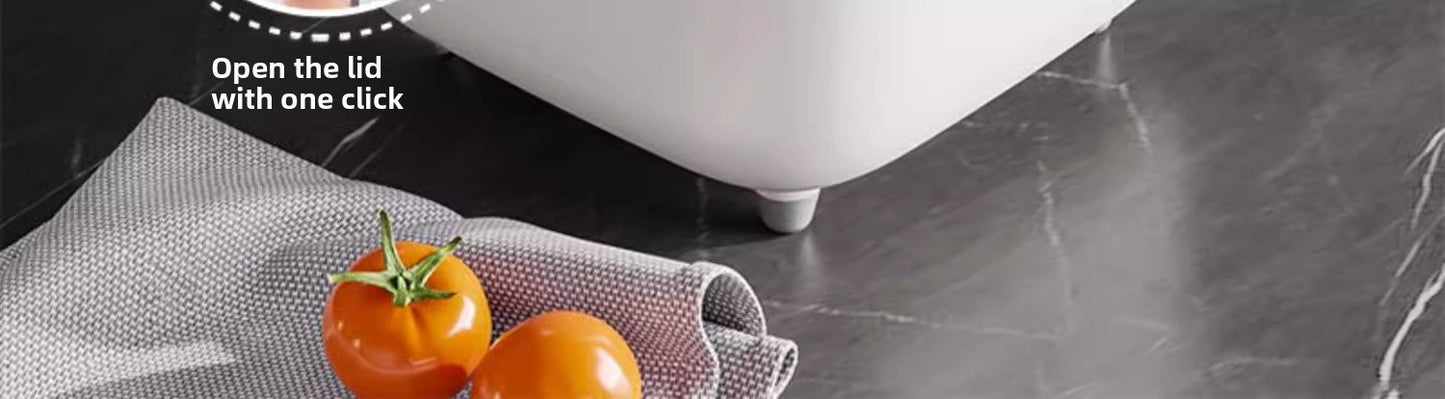 Rice Bucket Household Insect-Proof Moisture-Proof Sealed Food Grade Rice Container Rice Bin Flour High-End Storage Tank Rice Storage Box