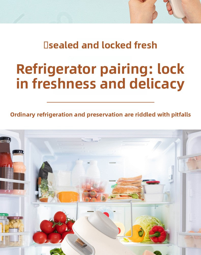 Mini Sealing Machine Small Household Plastic Sealer Snack Moisture-Proof Sealing Artifact Portable Hand Press Plastic Bag Sealer