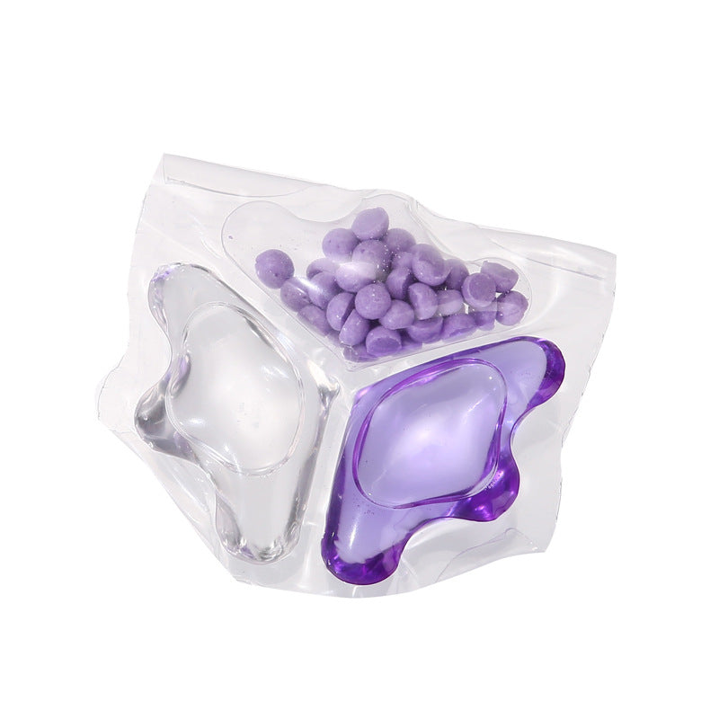 5-in-1 Laundry Pods Long-lasting Fragrance Pods Powerful Stain Removal Softening Antibacterial Mite Removal Laundry Pods Concentrated Laundry Detergent