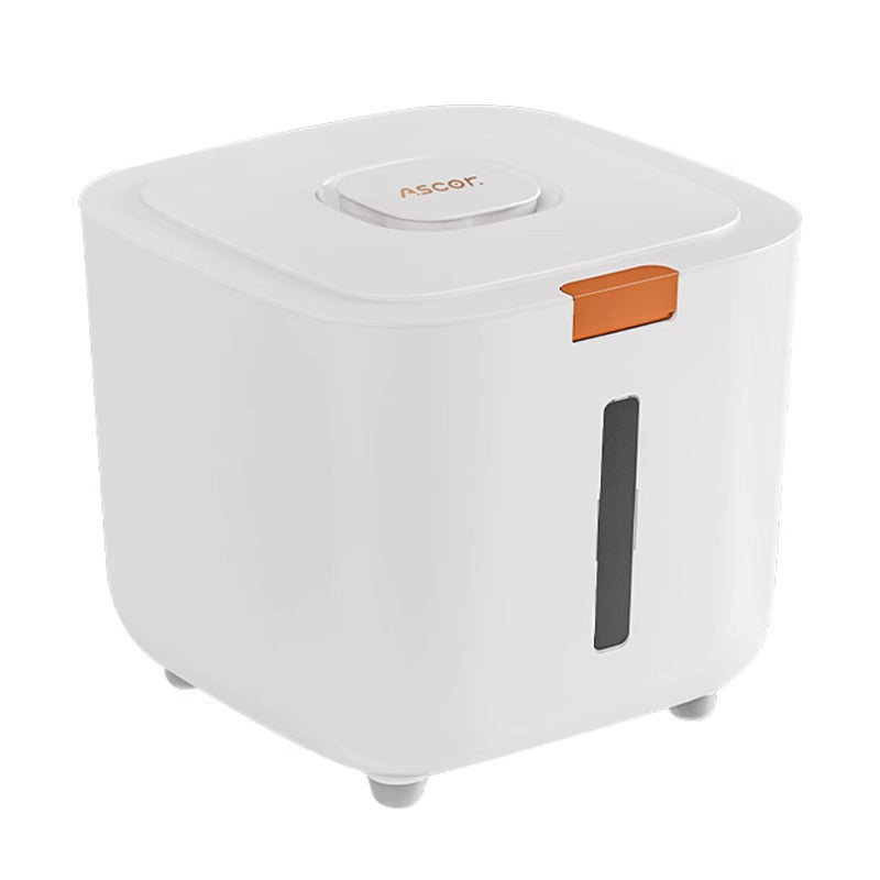 Rice Bucket Household Insect-Proof Moisture-Proof Sealed Food Grade Rice Container Rice Bin Flour High-End Storage Tank Rice Storage Box